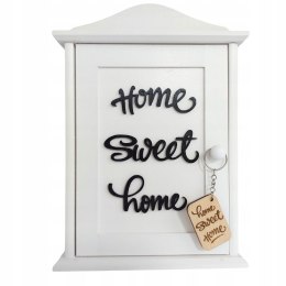 Szafka Na Klucze Do Przedpokoju Drewniana Dekoracja Home Sweet Home Schowek Kluczy
